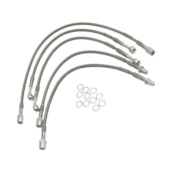 brake hose kit Moto Guzzi V1000 G5 complete grey