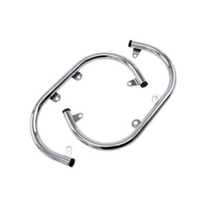 Crash bar Moto Guzzi cylinders round OEM Replica chrome pair