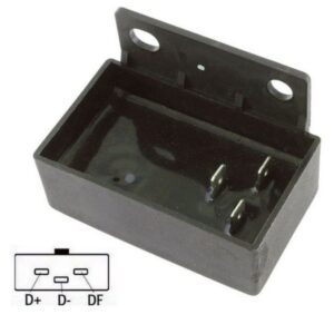 Alternative view of Voltage regulator alternator Bosch 14V OEM Replica