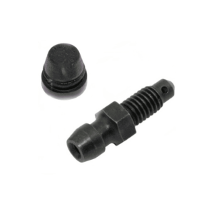 Brake caliper bleeder M6x1 length 27mm complete black Brembo