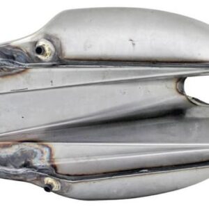 Alternative view of Fuel tank Moto Guzzi  steel rear opening