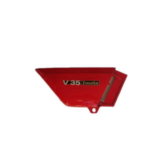 Red DX cover for Moto Guzzi V35 IMOLA