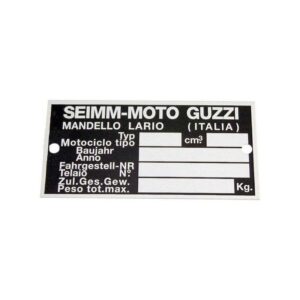 Frame plate Moto Guzzi 850 Le Mans