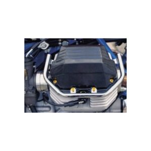 Crash bar Moto Guzzi Teste Quadre cylinder guard chrome pair