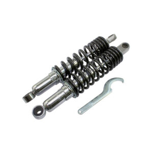 Rear damper black Moto Guzzi V35 and V50 pair