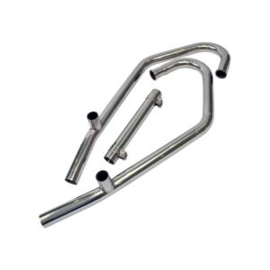 Exhaust pipe Moto Guzzi V35 III, V50 III, kit cross tube stainlessExhaust pipe Moto Guzzi V35 III, V50 III, kit cross tube stainless