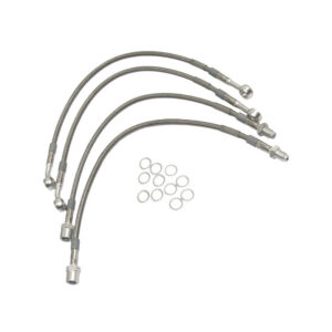 Kit tubi freno per Moto Guzzi V35 C, V50 C completo grigio