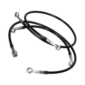 Kit tubi freno per Moto Guzzi V50 III anteriore nero