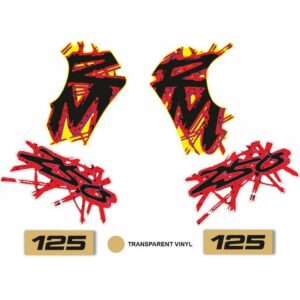 Kit Adesivi OEM Suzuki RM 125 1993