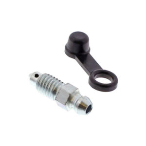 Brake caliper bleeder M10x1 length 32mm complete grey with ring