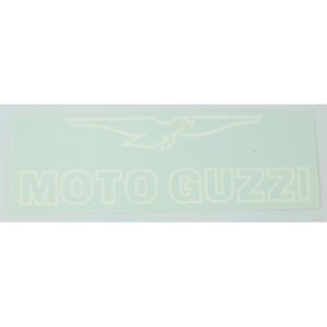 Moto Guzzi 850 Le Mans tank decal sticker, white